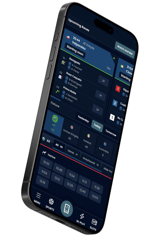 Native Mobile App Interface - Betting